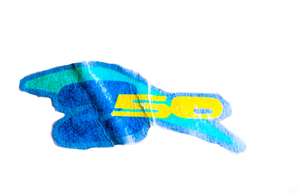 TARGHETTA ANTERIORE ZIP 50 9293 SSL1T