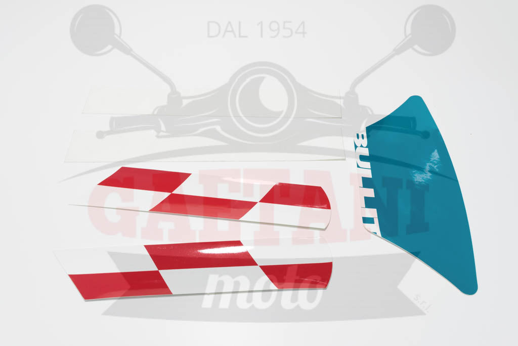 SERIE ADESIVI ANTERIORI GILERA BULLIT