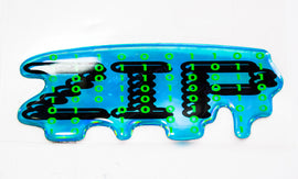 TARGHETTA ZIP ANTERIORE