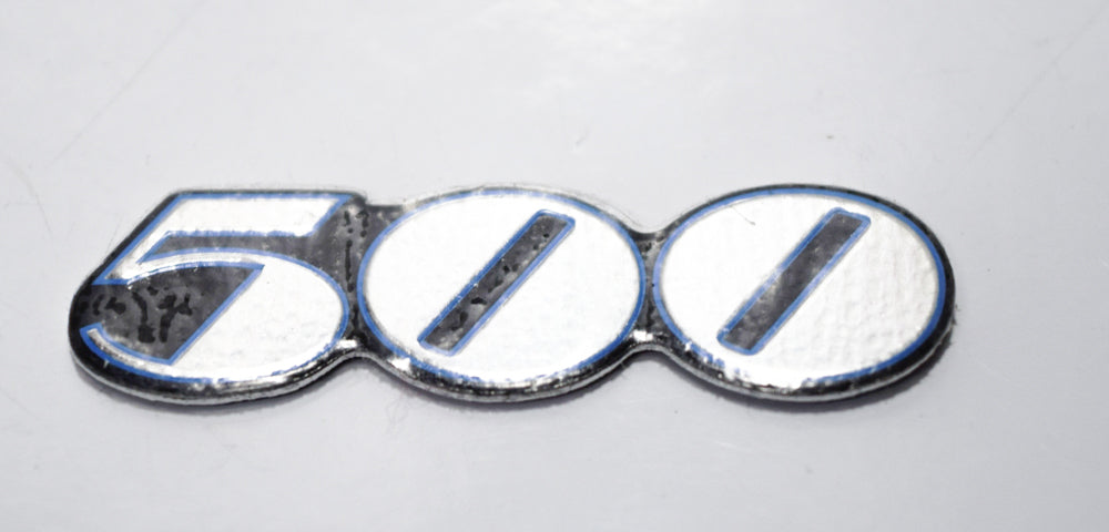 TARGHETTA '500' BEVERLY 0204