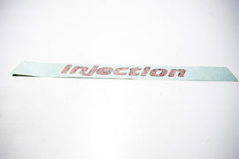 SCRITTA ADESIVA INJECTION