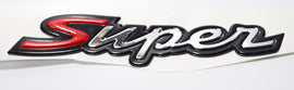 SCRITTA POST ADESIVA SUPER VESPA GTS