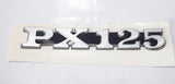 SCRITTA LATERALE 'PX 125' ORIGINALE PER VESPA