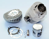KIT TRASFORMAZIONE,CILINDRO VESPA 200 PE IN ALLUMINIO.D.68,5 CORSA 60