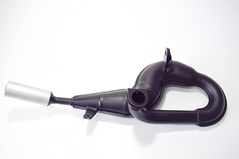 MARMITTA VESPA PX 125 CON SILENZ. ALLUMI