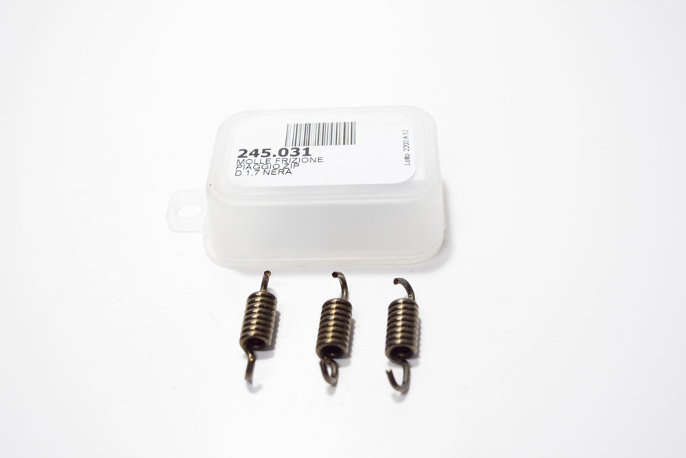SERIE 3 MOLLE FRIZIONE NERE DIAMETRO 1,7 PER PIAGGIO 50