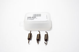 245031 - SERIE 3 MOLLE FRIZIONE NERE DIAMETRO 1