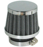 100601010 - Filtro Aria Racing Metallico 35 Millimetri Diritto Corto per carburato