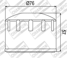 Carica l&#39;immagine nel visualizzatore di Gallery, FILTRO OLIO PIAGGIO 400-500/APRILIA