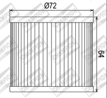 Carica l&#39;immagine nel visualizzatore di Gallery, FILTRO OLIO SUZUKI GS-GSX