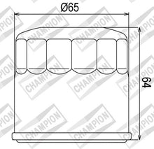 Carica l&#39;immagine nel visualizzatore di Gallery, FILTRO OLIO COF104 HONDA-YAMAHA-KAW