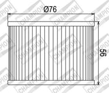Filtro Olio Champion COF301 Kawasaki 4cilindri 80-90