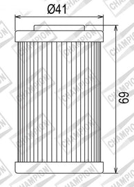FILTRO OLIO COF555 KTM 250 2007