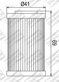 FILTRO OLIO COF555 EXC-F 250 2008>2012