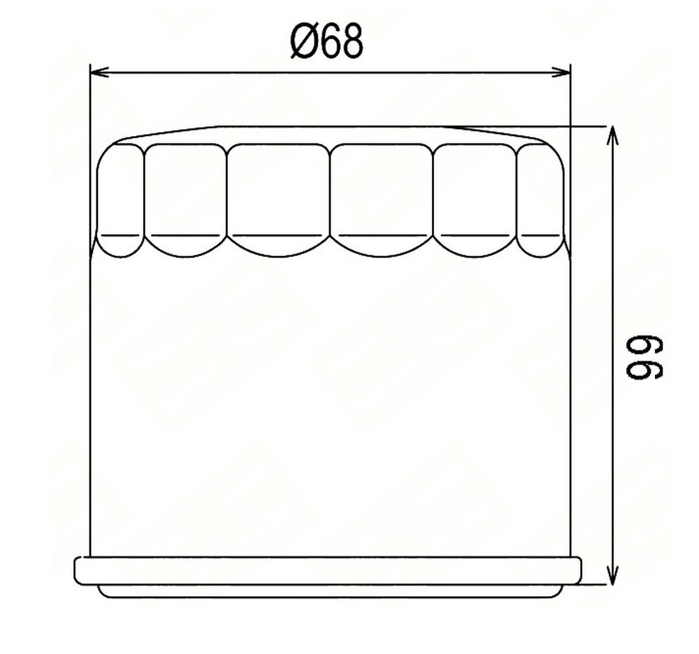 FILTRO OLIO C180 PORTER 1.0-1.3I 16V