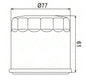 FILTRO OLIO F136 QUARGO D. 750
