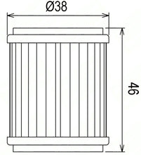 Carica l&#39;immagine nel visualizzatore di Gallery, FILTRO OLIO COF040 WR 250-YZ 450
