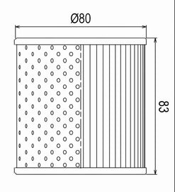 F. OLIO COF026 KAW. Z1000 78>