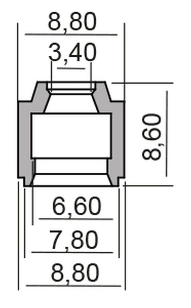 PARAOLIO VALVOLA YAMAHA NEOS 50 4T