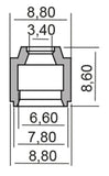 PARAOLIO VALVOLE YAMAHA YN F NEO'S 4 50 2009>2010
