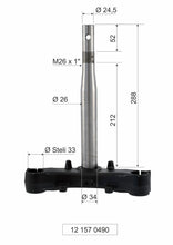 Carica l&#39;immagine nel visualizzatore di Gallery, TESTA FORCELLA HONDA SH 125 IE