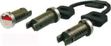 KIT SERRATURE VESPA PK-PK XL-PX 125-150-200 3 PEZZI
