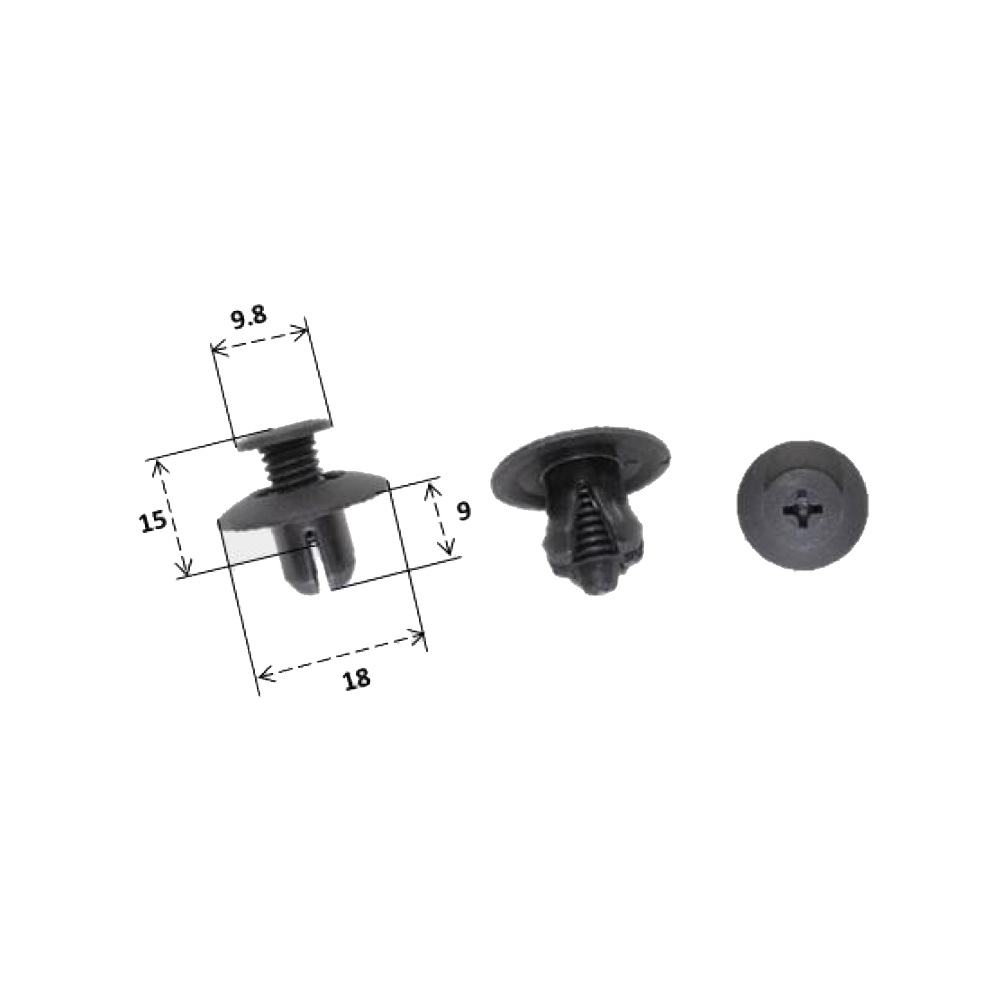 RIVETTO SUZUKI 09409-07344-000