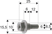 Carica l'immagine nel visualizzatore di Gallery, BULLONE CARB PIAGGIO SCOOTER