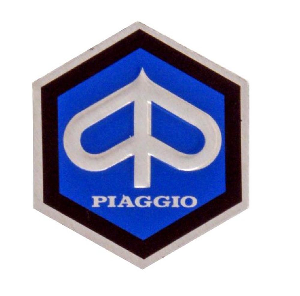 STEMMA ESAGONALE "PIAGGIO" PER VESPA DA 26MM
