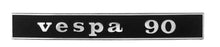 Carica l&#39;immagine nel visualizzatore di Gallery, TARGHETTA POSTERIORE VESPA 90