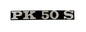 SCRITTA LATERALE VESPA PK 50 S