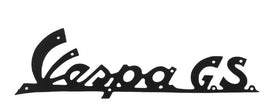 SCRITTA NERA VESPA G.S. LUNG.140MM