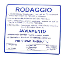 Carica l&#39;immagine nel visualizzatore di Gallery, TARG BLU RODAGGIO V.RALLY180