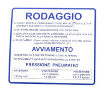 Carica l&#39;immagine nel visualizzatore di Gallery, TARG BLU RODAGGIO V.50-90