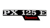 Targhetta cofano laterale Vespa Px125e lusso 199362