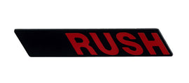 TARGHETTA POSTERIORE VESPA RUSH