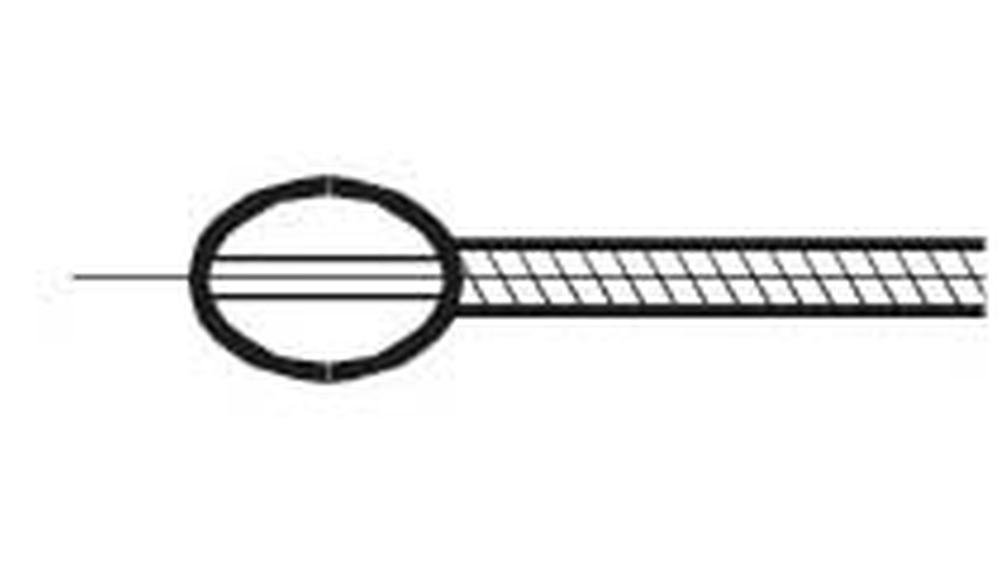 FUNE FRIZIONE MOTO 2,5MMX160CM