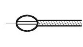 FUNE FRIZIONE MOTO 2,5MMX160CM