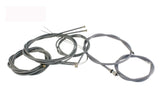 Kit trasmissioni complete vespa px 2 serie con occhiello 8 pz grigie