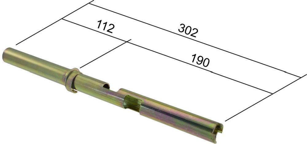 TUBO COMANDO GAS VESPA 125-150 64