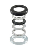 SERIE CALOTTE STERZO COMPLETA GEOPOLIS 125-250-300-400-500cc