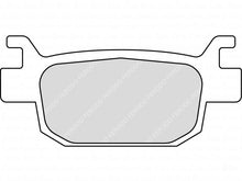 Carica l&#39;immagine nel visualizzatore di Gallery, SERIE PASTIGLIE FDB2212EF FERODO