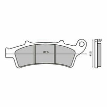 Carica l&#39;immagine nel visualizzatore di Gallery, SERIE PASTIGLIE FDB2105EF FERODO