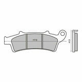 SERIE PASTIGLIE ANTERIORE FDB2105EF APRILIA ATLANTIC Sprint 400