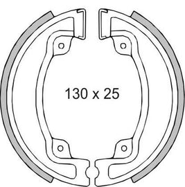 SERIE GANASCE FRENO POST HONDA CN 250
