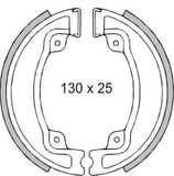 COPPIA GANASCE FRENO POST. -RMS- HONDA CN 250 / HEXAGON 250