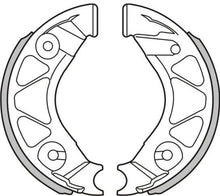 Carica l&#39;immagine nel visualizzatore di Gallery, SERIE GANASCE FRENO POST BM&#39;S 0613