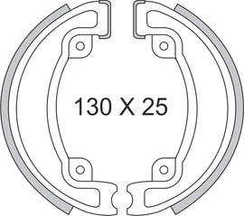 SERIE GANASCE FRENO POST AGILITY-PEOP 50