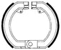 SERIE GANASCE FRENO FSB869 FEROD VESPA