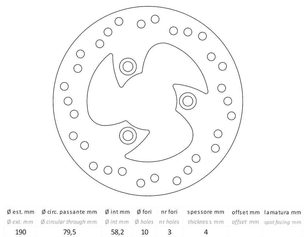 DISCO FRENO FMD0002R